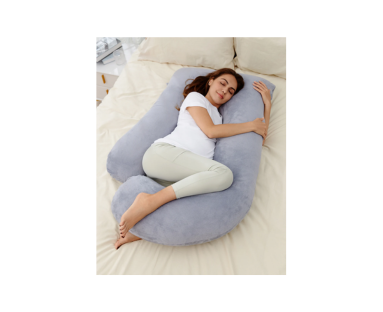 Momcozy U-Shaped Pregnancy Pillow img